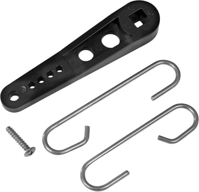 Toilet Aansluitingspakket - Hefboom Arm Kit - Toilet Reparatie - Verstelbare Arm - 11 x 3 x 2 cm - Wit