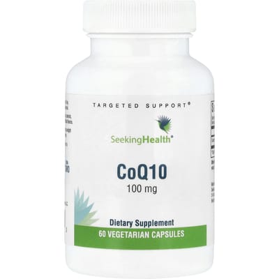 Seeking Health, CoQ10 optimal, 100 mg, 60 gélules végétales