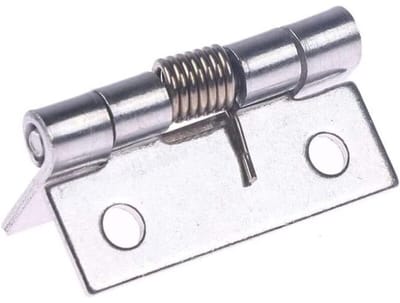 Roestvrijstalen Scharnier - Zelfsluitend Hoek - Deur Reparatie - Veerbelast Ontwerp - 2 Inch - Zilverkleurig