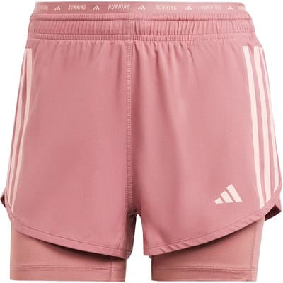 Dames 2-in-1 shorts adidas Own the Run 3-Stripes