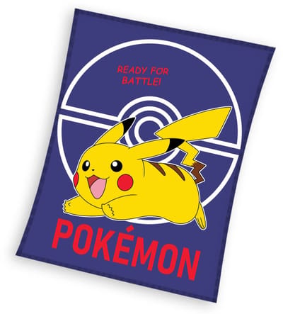 Pokemon fleece deken starters battle 110 x 140 cm