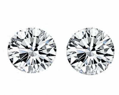 100% Allergievrije Oorbellen strass steentje-6 mm