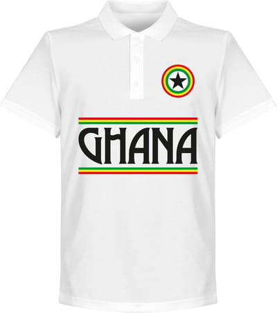 Ghana Team Polo - Wit - S