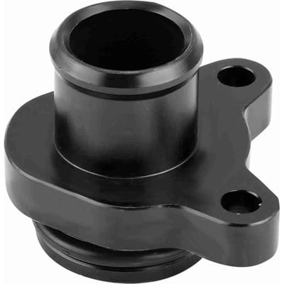 Raccord de tuyau d'eau en alliage d'aluminium de remplacement pour 335i 11537541992 11537544638 (Noir) noir