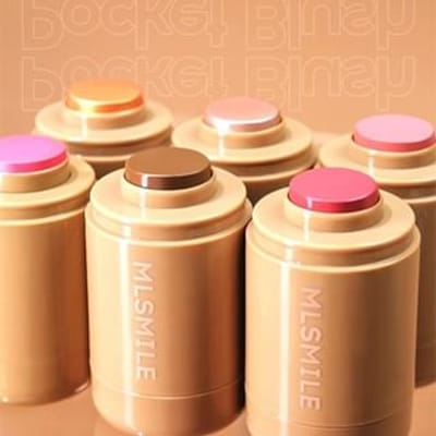 MLSMILE - Pocket Lip & Cheek Blusher - 6 Colors #02 Guice bxo