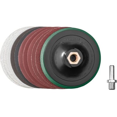 PARKSIDE Haakse slijper accessoires (Slijpschijf met klittenband)