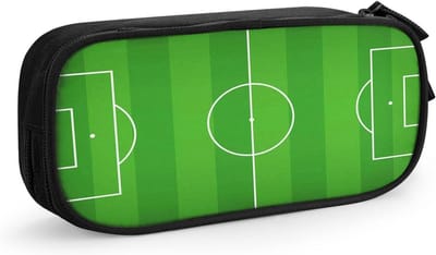 Etui Voetbal Veld - Pen Houder Opberger - Schoolbenodigdheden Opslag - Grote Capaciteit - 5cm 10.5cm 20.5cm