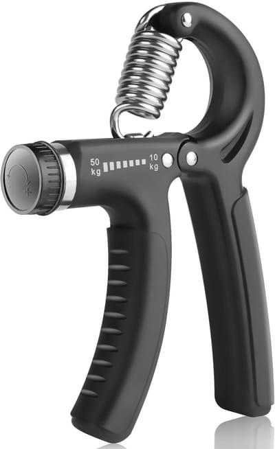Handtrainer - Verstelbare Vingerspanning Trainer - Tot 50 kg Weerstand