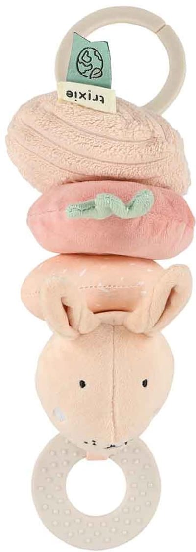 Trixie Dansende Hanger - Mrs. Rabbit - Boxspeeltje - Ideaal als geboortegeschenk - Konijn