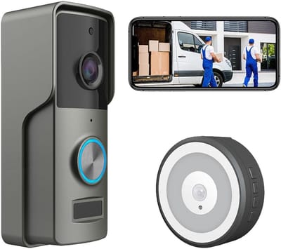 ApexArte® Deurbellen met Camera - Video Deurbel - Draadloos - Full HD