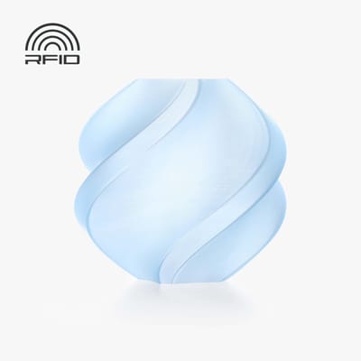 Bambu Lab PLA Translucent Ice Blue met spoel 1.75mm