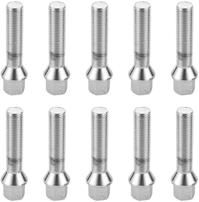 Wielbouten set M14x1.5 - Tapered staal chrome - Duurzaam en roestvrij - Ideaal voor alloy wielen - SnelShoppen