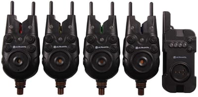 Ultimate Elite Bite Alarm Beetmelder Set 4+1 - Beetmelder