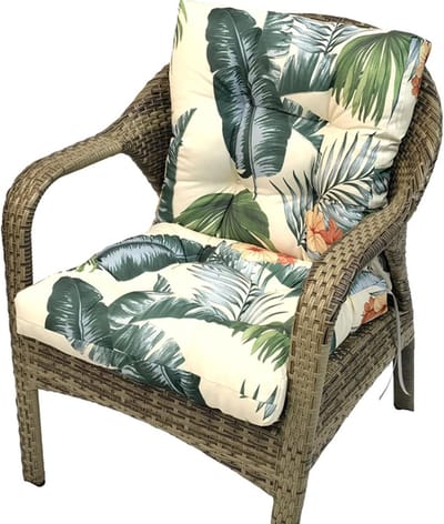 Tuinstoel Kussen Set - Schommelstoel Kussens - Buiten Ontspannen - UV & Krasbestendig - 100x53cm