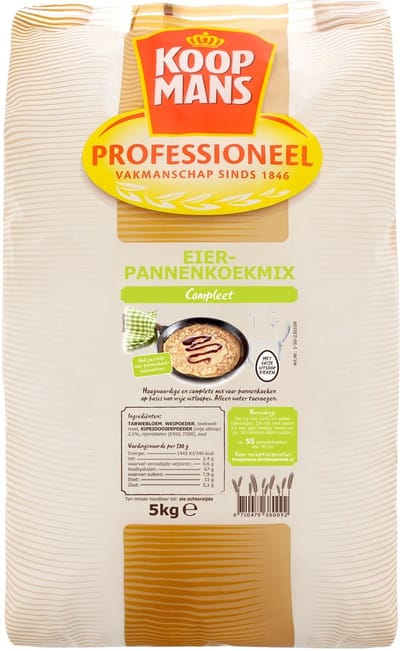 Koopmans Professioneel Eierpannenkoekmix professioneel - Zak 5 kilo
