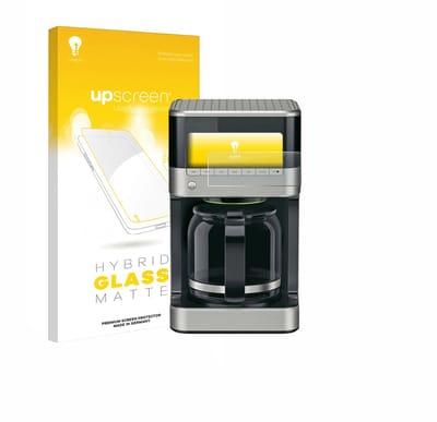 upscreen - Screenprotector voor Braun PurAroma 7 - Folie Beschermfolie Beschermglas matte