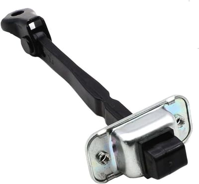 Deurbegrenzer Riem - Deurstop Scharnier - Autodeur Reparatie - Directe Vervanging - 15x5 cm - Zwart