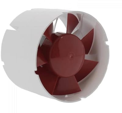 Ventilator voor efficiënte luchtafzuiging 190 m³/h