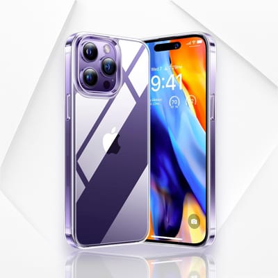 AziLine Silicone Case Geschikt voor Apple iPhone 15 Pro - Transparante Bescherming Hoesje voor iPhone 15 Pro - Premium Zachte Silicon Backcover geschikt voor iPhone 15 Pro