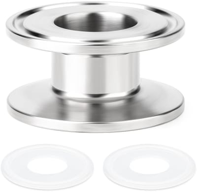 Dailygoods- Sanitaire Spoelbuis 1,5" Tri Clamp - 304 Roestvrij Staal - Naadloze Structuur - Hoge Druk Bestendig - Temperatuurbereik - Ductiel bij Hoge Temperaturen - Roestvrijstalen Buis