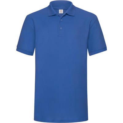 Fruit of the Loom Heren Zwaargewicht Poloshirt (Koningsblauw)