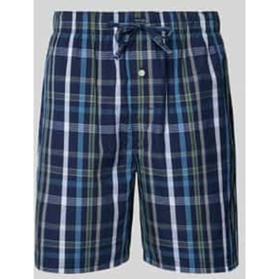 regular fit korte pyjamabroek met logopatch