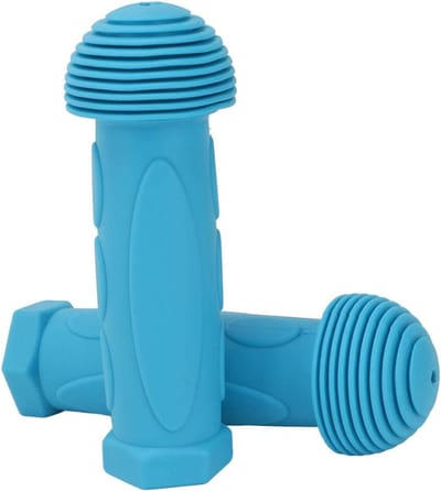Fietsgrepen Kinderen - Handvatten Set - Veilig Fietsen - Anti-slip Rubber - 2 Stuks - Blauw