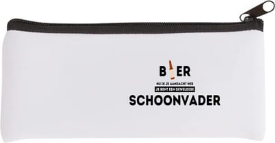 Akyol - bier, nu ik je aandacht heb je bent een geweldige schoonvader Etui - Papa - de beste schoonvader - vader cadeautjes - vaderdag - verjaardagscadeau - verjaardag - cadeau - geschenk - kado - gift - vader artikelen - 20 bij 9 cm