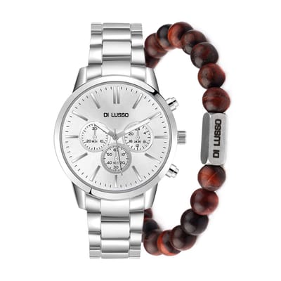 Di Lusso herenset: horloge Chester en armband Waiz