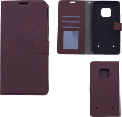 LuxeBass Hoesje geschikt voor Nokia XR20 - Boekhoesje met kaartvakken - Bruin gsm hoesje - telefoonhoes - telefoonhoesjes