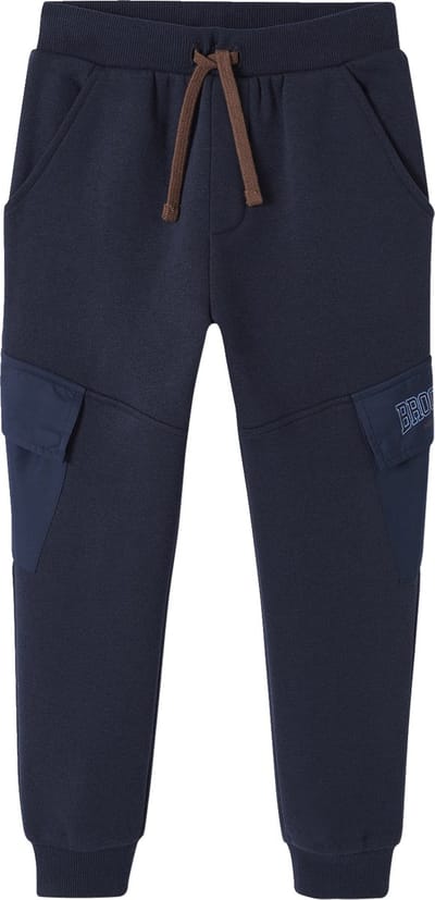 Vertbaudet Joggingbroek jongens met sport klepzakjes
