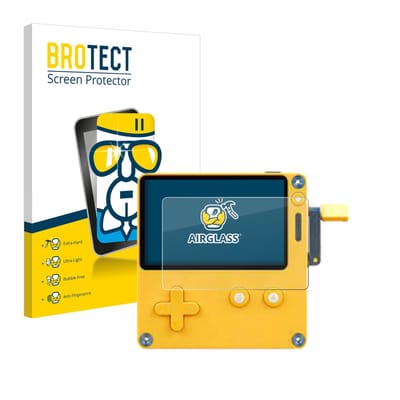 Screenprotector voor Panic Playdate Beschermglas transparant