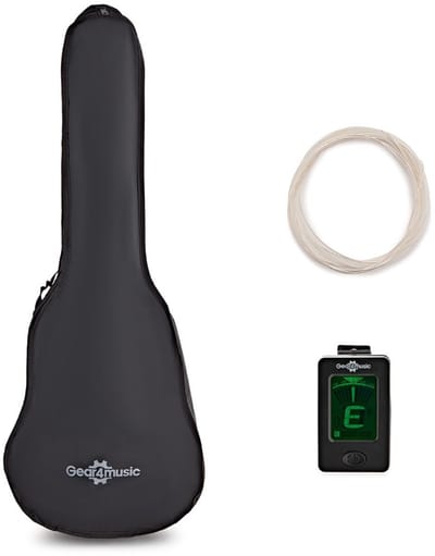 Classical Guitar Accessory Pack by Gear4music, 1/2 Size