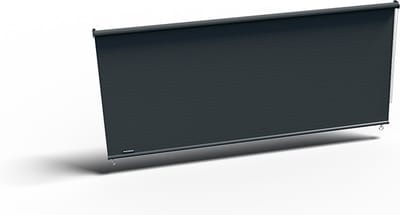 Platinum Sun & Shade - Rolgordijn voor buiten - W98xL240cm - Antraciet - 5 jaar garantie - 95% UV protectie – Sterk geweven 285 g/m² - Hoge kleurechtheid