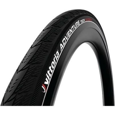 Vittoria Adventure Tech 700c X 35 Stijve Racefietsband Zwart 700C x 35