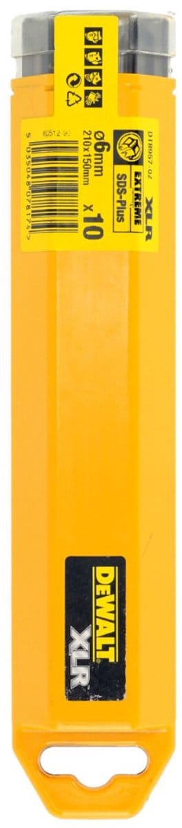 DeWALT DT8957 Boor SDS-Plus XLR 4-snijder 6x150x210mm VE=10