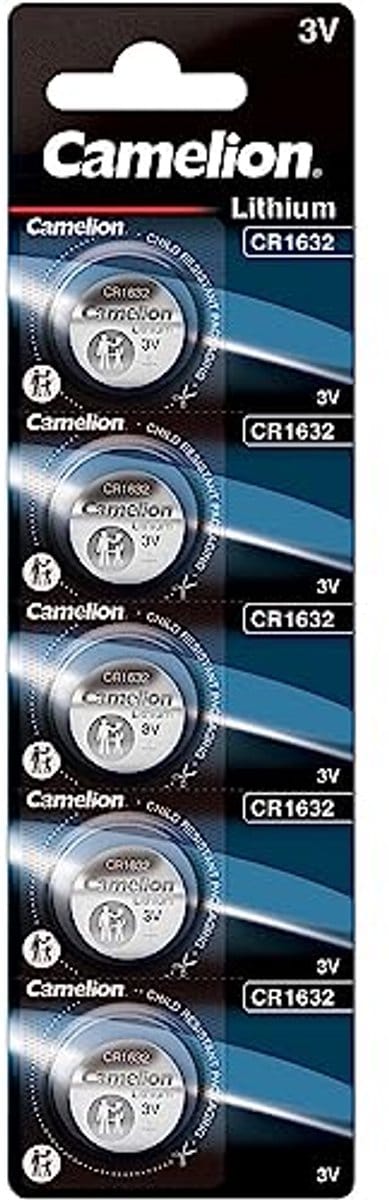 CR1632 Lithium Knoopcelbatterij voor Camera's, Horloges en Afstandsbedieningen