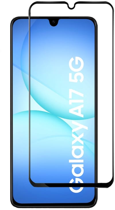 Full Cover Screenprotector Geschikt Voor Samsung A17 - Volledige Beschermglas - PREMIUM Tempered Glass - 1 stuk