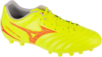 Mizuno Monarcida Neo III Select AG, Mannen, Geel, Voetbalschoenen, maat: 42,5