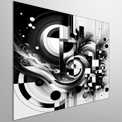 Kunstprint | Wanddecoratie | Dibond | 20 × 20 cm