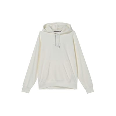 Jordan Effen Kleur Mode Losse Pasvorm Hoodie Lange Mouw Sweatshirt Heren sweatshirt Ivoor FV7248133 XL beige