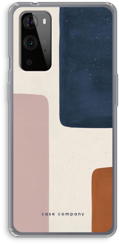 Case Company® - Hoesje geschikt voor OnePlus 9 Pro hoesje - Geo #5 - Soft Cover Telefoonhoesje - Bescherming aan alle Kanten en Schermrand