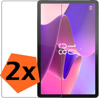 Screenprotector - 2 Stuks - Geschikt voor Lenovo Tab P11 Pro (2e / 2nd Generatie) - Extra Sterk - Gehard Glas - Beschermglas - Tempered Glass - Screen Protector