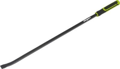 Zware 25° wrikstang 900mm met hamerdop - Zwart