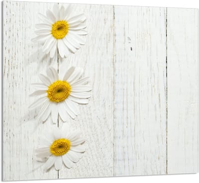 TMK ArtDeko - Snijplank - 65x60 cm - Hout - Glas