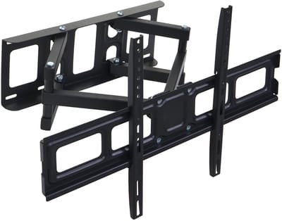 TV muurbeugel MCW-C95, monitorbeugel, koudgewalst kantelbaar draaibaar uitschuifbaar 32-65 inch Vesa tot 600mm