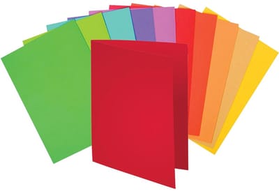 Exacompta ROCK''S 80 Pak van 30 inlegmappen - 22x31cm voor A12 - Geassorteerd - 807001E
