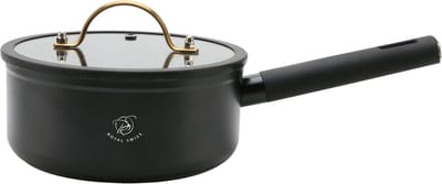 Steelpan – 18x8cm – Sauspan met Deksel – RVS – Inductie Geschikt – PFAS vrij – Royal Swiss®