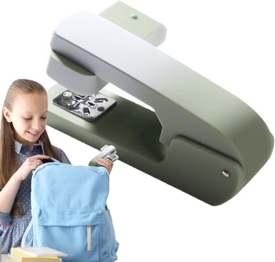 Bureau Nietmachine - Boekenbindmap Handnietmachine - Documenten Binden - 360 Graden Draaibaar - 20 Vel Capaciteit - Groen