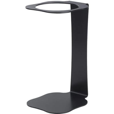 Draagbare Handzet Koffiestandaard Metaal Koffiefilterbeker Hand Opschenkhouder Druppel Opschenk Koffiestandaard Barista Accessoires black